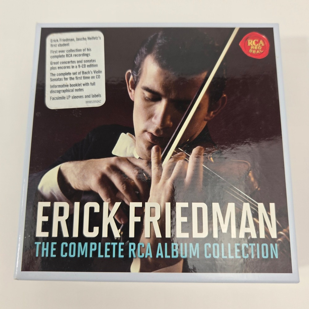 Erick Friedman - Complete RCA Album Collection 9 CD Box Set Red Seal EX/NM